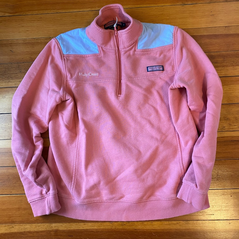 Women's Vineyard Vines “Holy Cross” 1/4 Zip